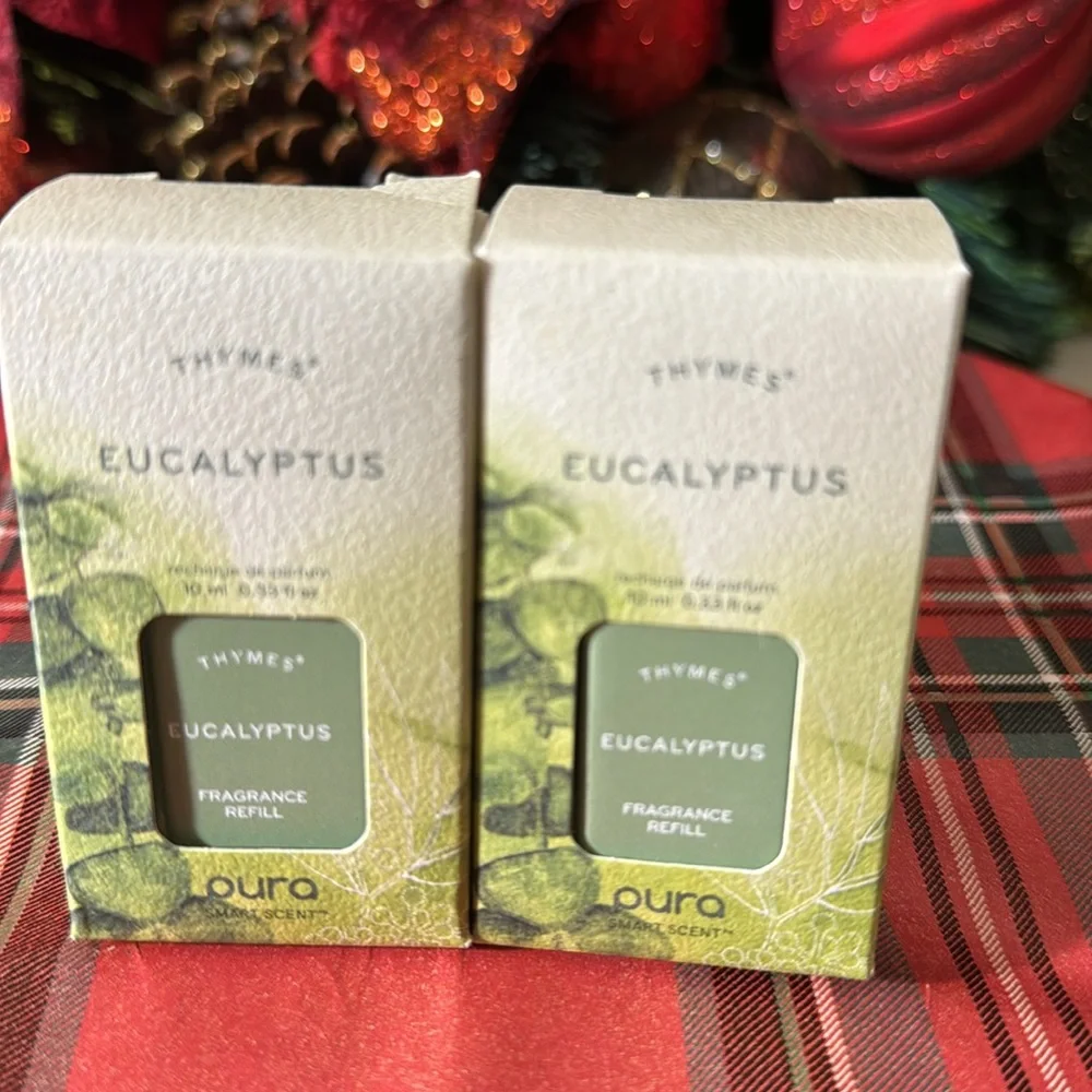 Thymes Eucalyptus Pura Smart Home Plug-in Diffuser Refills - Pack of 2